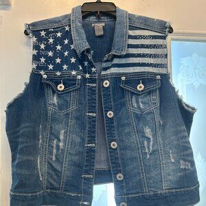 Women Denim Vest